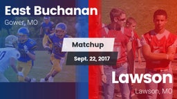 Matchup: East Buchanan High vs. Lawson  2017