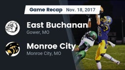 Recap: East Buchanan  vs. Monroe City  2017