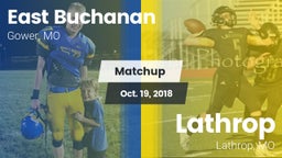 Matchup: East Buchanan High vs. Lathrop  2018