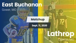 Matchup: East Buchanan High vs. Lathrop  2020