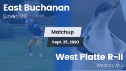 Matchup: East Buchanan High vs. West Platte R-II  2020