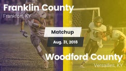 Matchup: Franklin County vs. Woodford County  2018