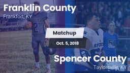 Matchup: Franklin County vs. Spencer County  2018