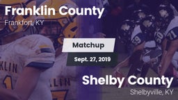 Matchup: Franklin County vs. Shelby County  2019