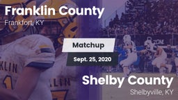 Matchup: Franklin County vs. Shelby County  2020