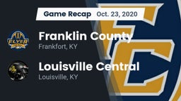 Recap: Franklin County  vs. Louisville Central  2020