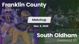 Matchup: Franklin County vs. South Oldham  2020
