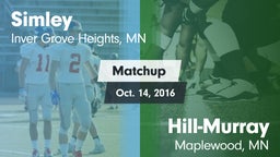 Matchup: Simley  vs. Hill-Murray  2016