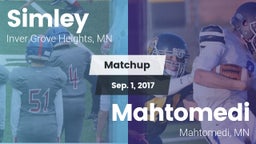 Matchup: Simley  vs. Mahtomedi  2017