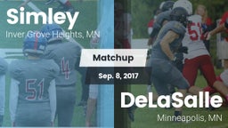 Matchup: Simley  vs. DeLaSalle  2017
