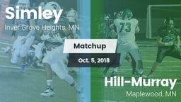 Matchup: Simley  vs. Hill-Murray  2018