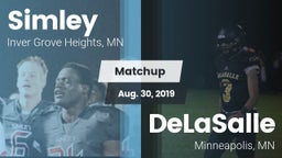 Matchup: Simley  vs. DeLaSalle  2019