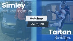 Matchup: Simley  vs. Tartan  2019