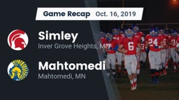 Recap: Simley  vs. Mahtomedi  2019