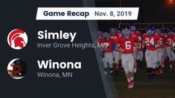 Recap: Simley  vs. Winona  2019