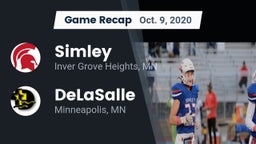 Recap: Simley  vs. DeLaSalle  2020