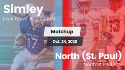 Matchup: Simley  vs. North (St. Paul)  2020