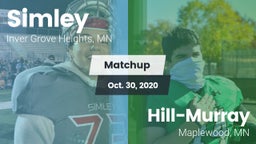 Matchup: Simley  vs. Hill-Murray  2020