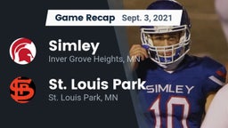 Recap: Simley  vs. St. Louis Park  2021