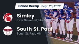 Recap: Simley  vs. South St. Paul  2022