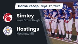 Recap: Simley  vs. Hastings  2022