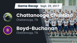 Recap: Chattanooga Christian  vs. Boyd-Buchanan  2017