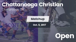 Matchup: Chattanooga vs. Open 2017