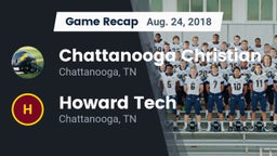 Recap: Chattanooga Christian  vs. Howard Tech  2018