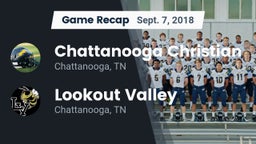 Recap: Chattanooga Christian  vs. Lookout Valley  2018