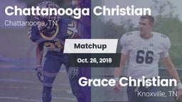 Matchup: Chattanooga vs. Grace Christian  2018