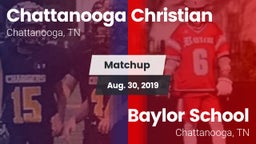 Matchup: Chattanooga vs. Baylor School 2019