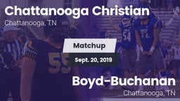 Matchup: Chattanooga vs. Boyd-Buchanan  2019
