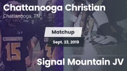 Matchup: Chattanooga vs. Signal Mountain JV 2019