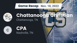 Recap: Chattanooga Christian  vs. CPA 2022