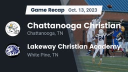 Recap: Chattanooga Christian  vs. Lakeway Christian Academy 2023