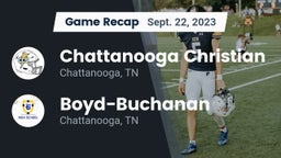 Recap: Chattanooga Christian  vs. Boyd-Buchanan  2023