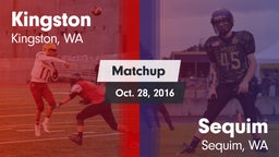 Matchup: Kingston  vs. Sequim  2016