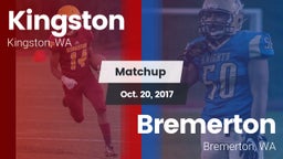Matchup: Kingston  vs. Bremerton  2017