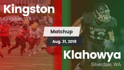 Matchup: Kingston  vs. Klahowya  2018