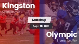 Matchup: Kingston  vs. Olympic  2018
