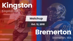 Matchup: Kingston  vs. Bremerton  2018