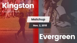 Matchup: Kingston  vs. Evergreen  2018