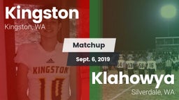 Matchup: Kingston  vs. Klahowya  2019