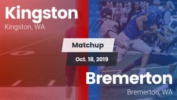 Matchup: Kingston  vs. Bremerton  2019