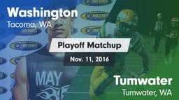 Matchup: Washington High vs. Tumwater  2016