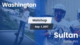 Matchup: Washington High vs. Sultan  2017