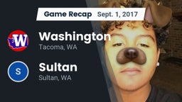 Recap: Washington  vs. Sultan  2017