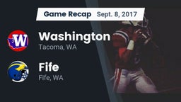 Recap: Washington  vs. Fife  2017