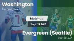 Matchup: Washington High vs. Evergreen  (Seattle) 2017