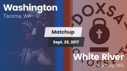 Matchup: Washington High vs. White River  2017